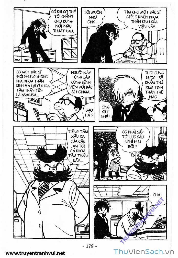 Truyện Tranh Bác Sĩ Quái Dị - Black Jack trang 3
