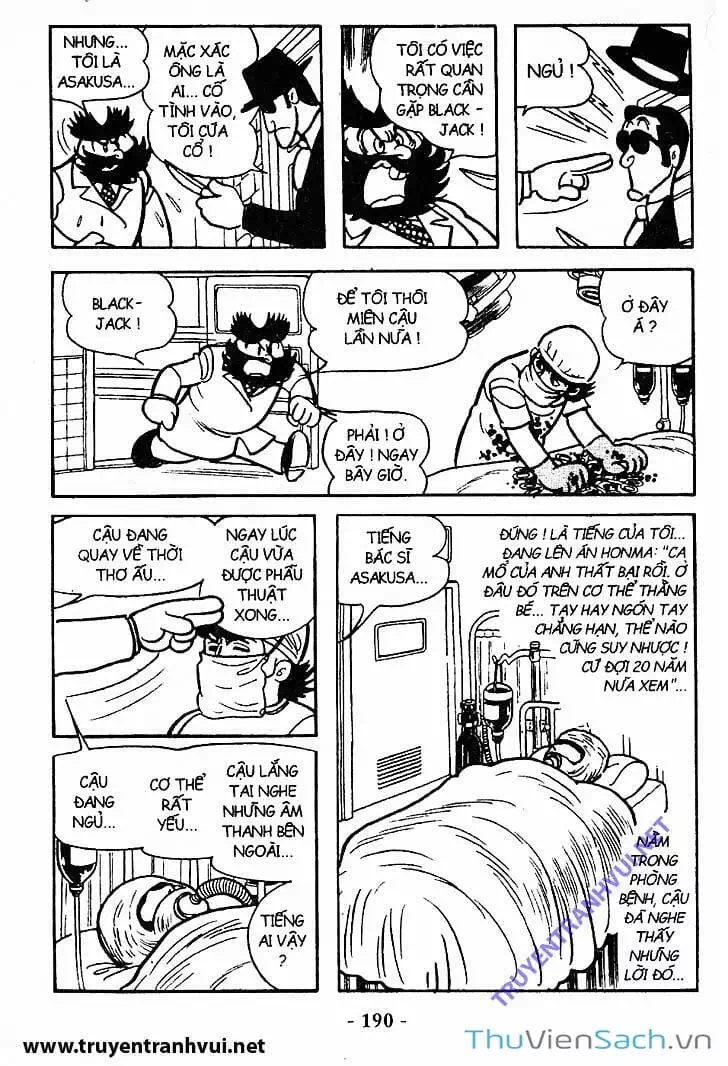 Truyện Tranh Bác Sĩ Quái Dị - Black Jack trang 3