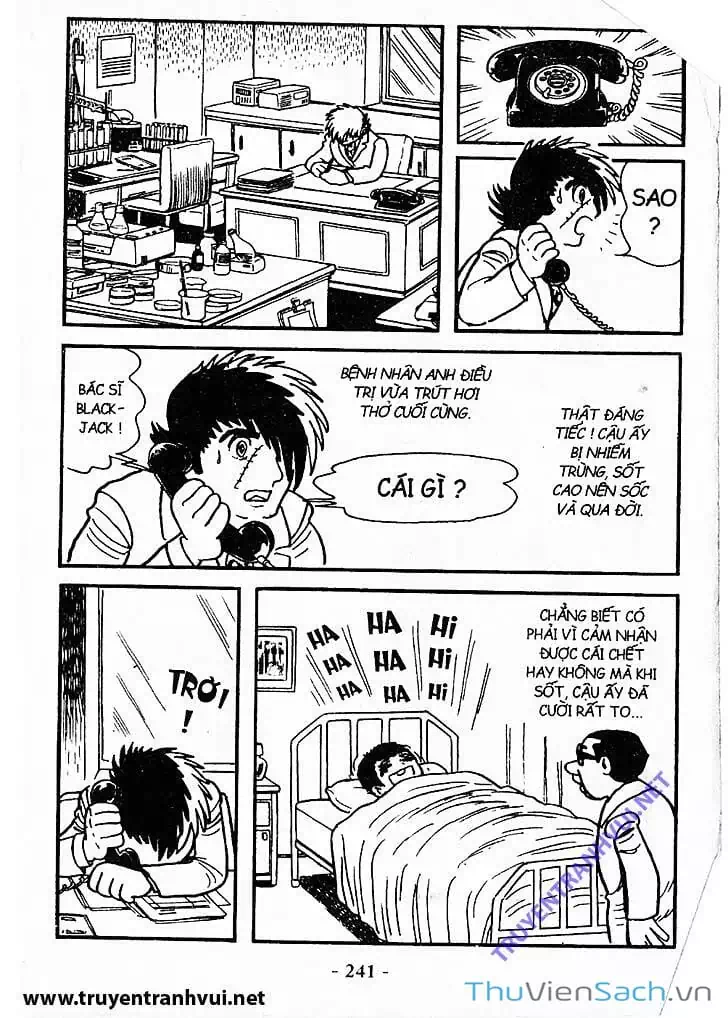 Truyện Tranh Bác Sĩ Quái Dị - Black Jack trang 3