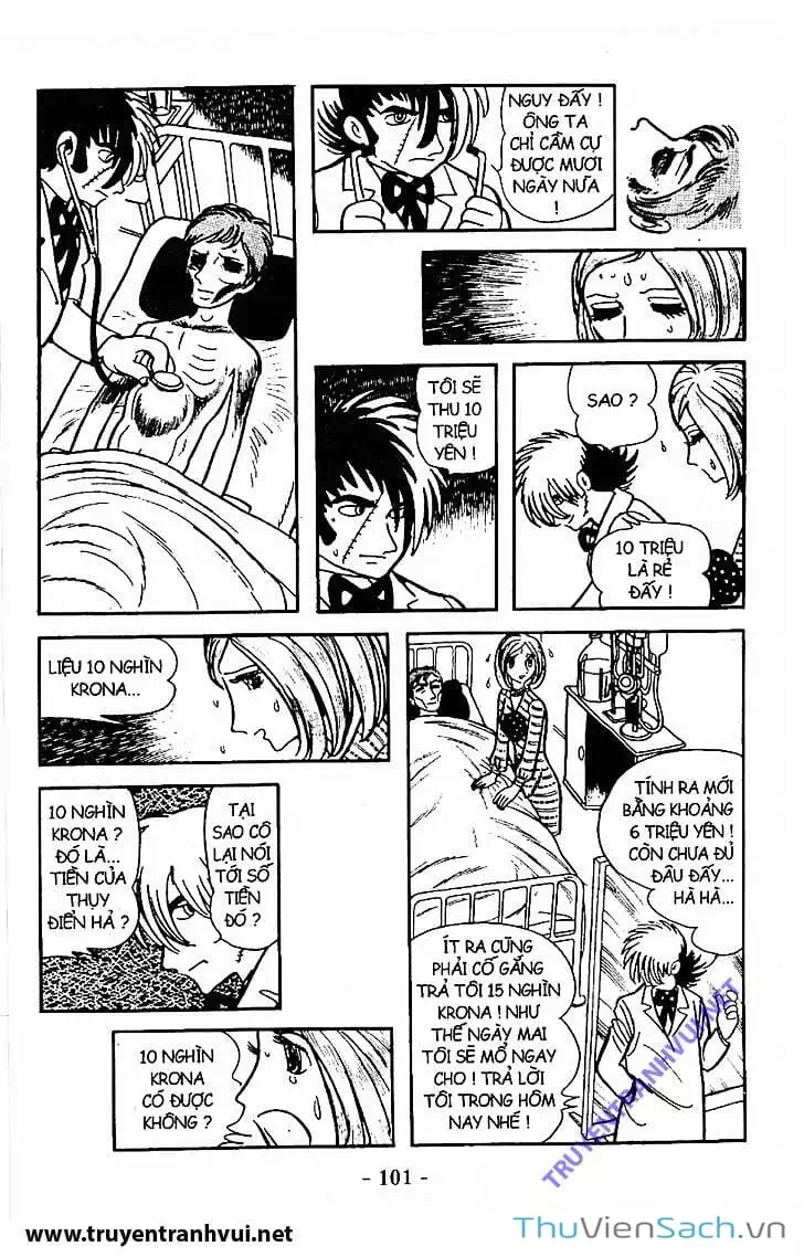 Truyện Tranh Bác Sĩ Quái Dị - Black Jack trang 3