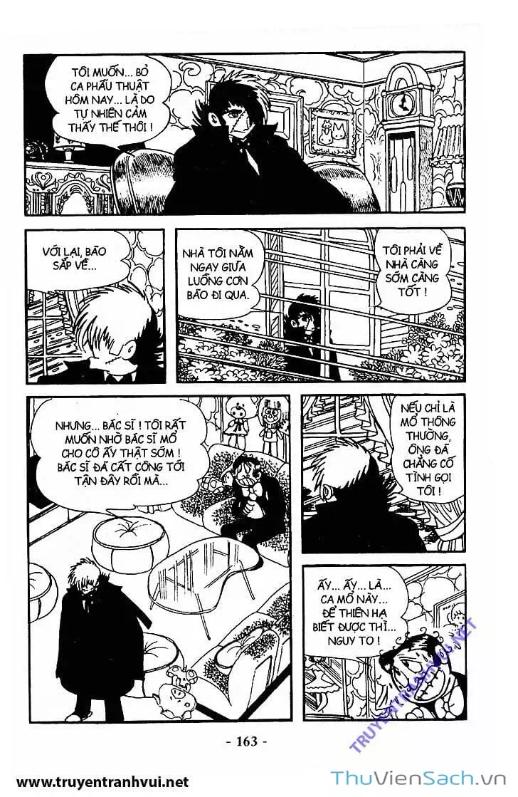 Truyện Tranh Bác Sĩ Quái Dị - Black Jack trang 3