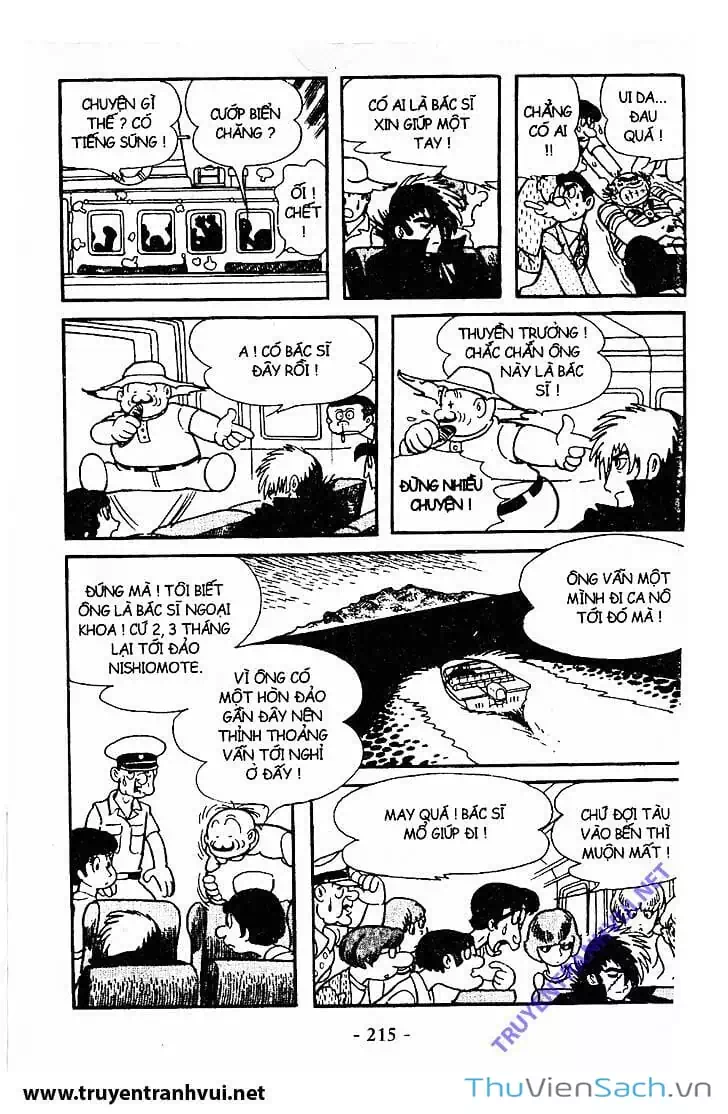 Truyện Tranh Bác Sĩ Quái Dị - Black Jack trang 3