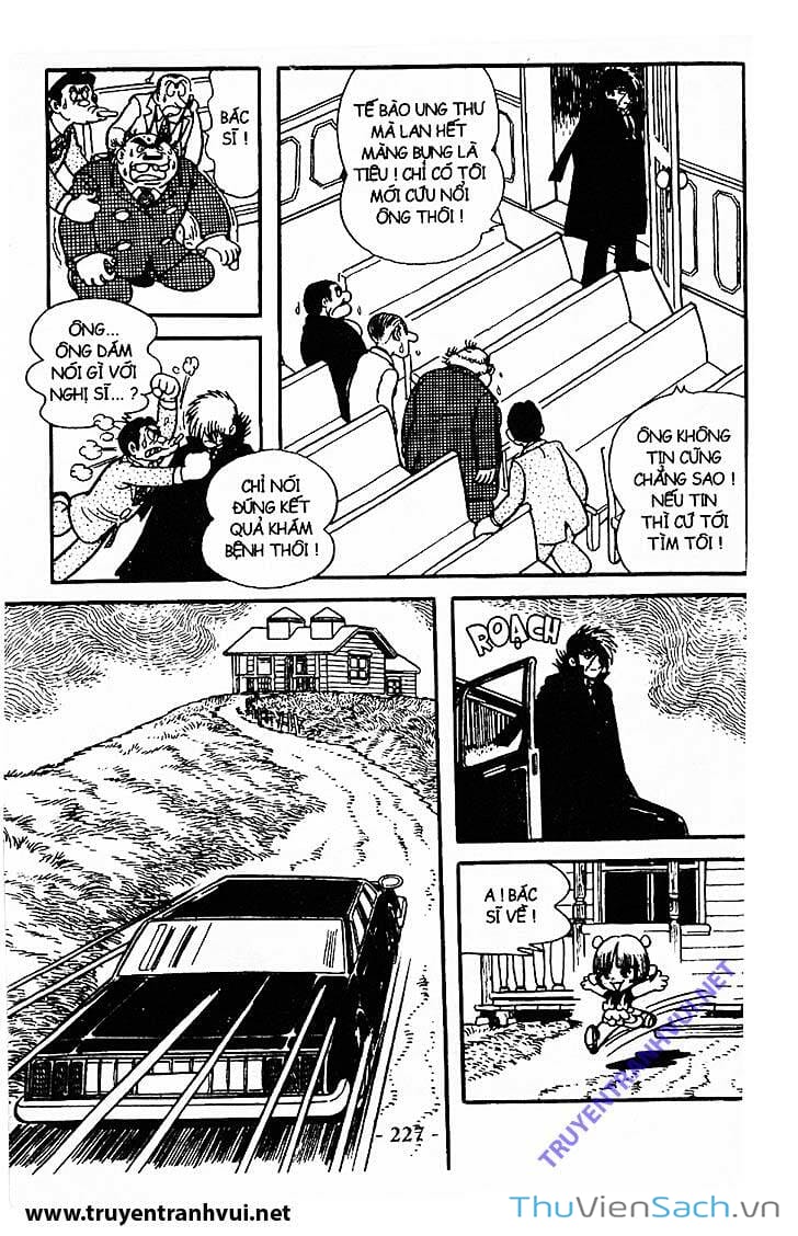 Truyện Tranh Bác Sĩ Quái Dị - Black Jack trang 3