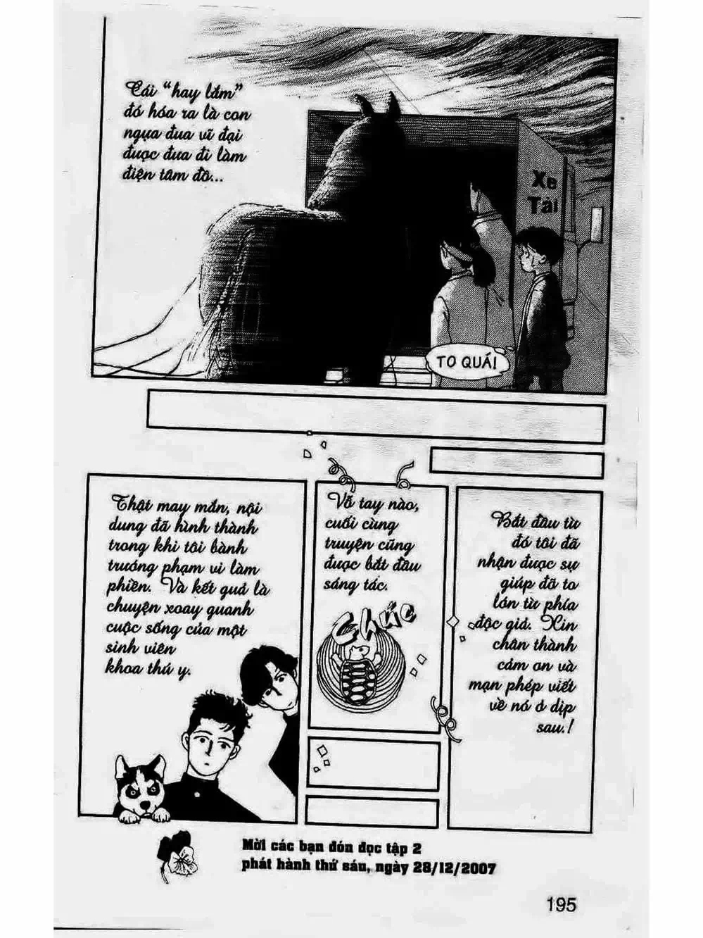 Truyện Tranh Bác Sĩ Thú Y - Doubutsu No Oisha-San trang 4