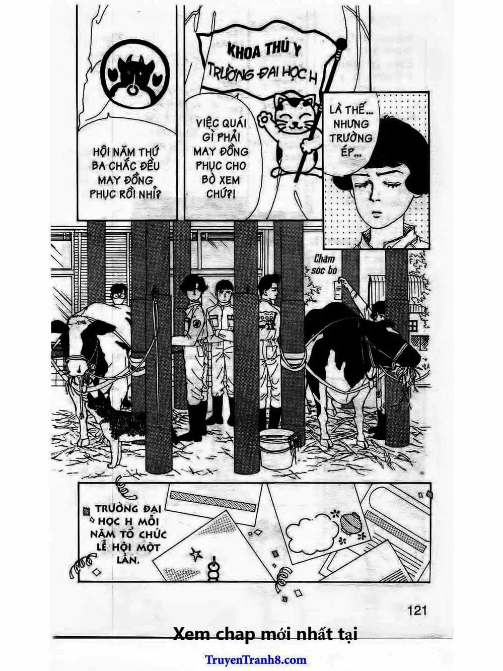 Truyện Tranh Bác Sĩ Thú Y - Doubutsu No Oisha-San trang 4