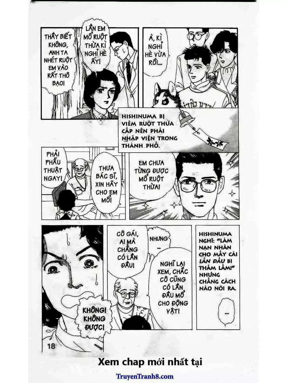 Truyện Tranh Bác Sĩ Thú Y - Doubutsu No Oisha-San trang 4