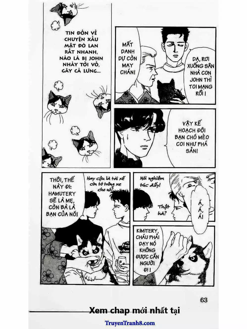 Truyện Tranh Bác Sĩ Thú Y - Doubutsu No Oisha-San trang 4