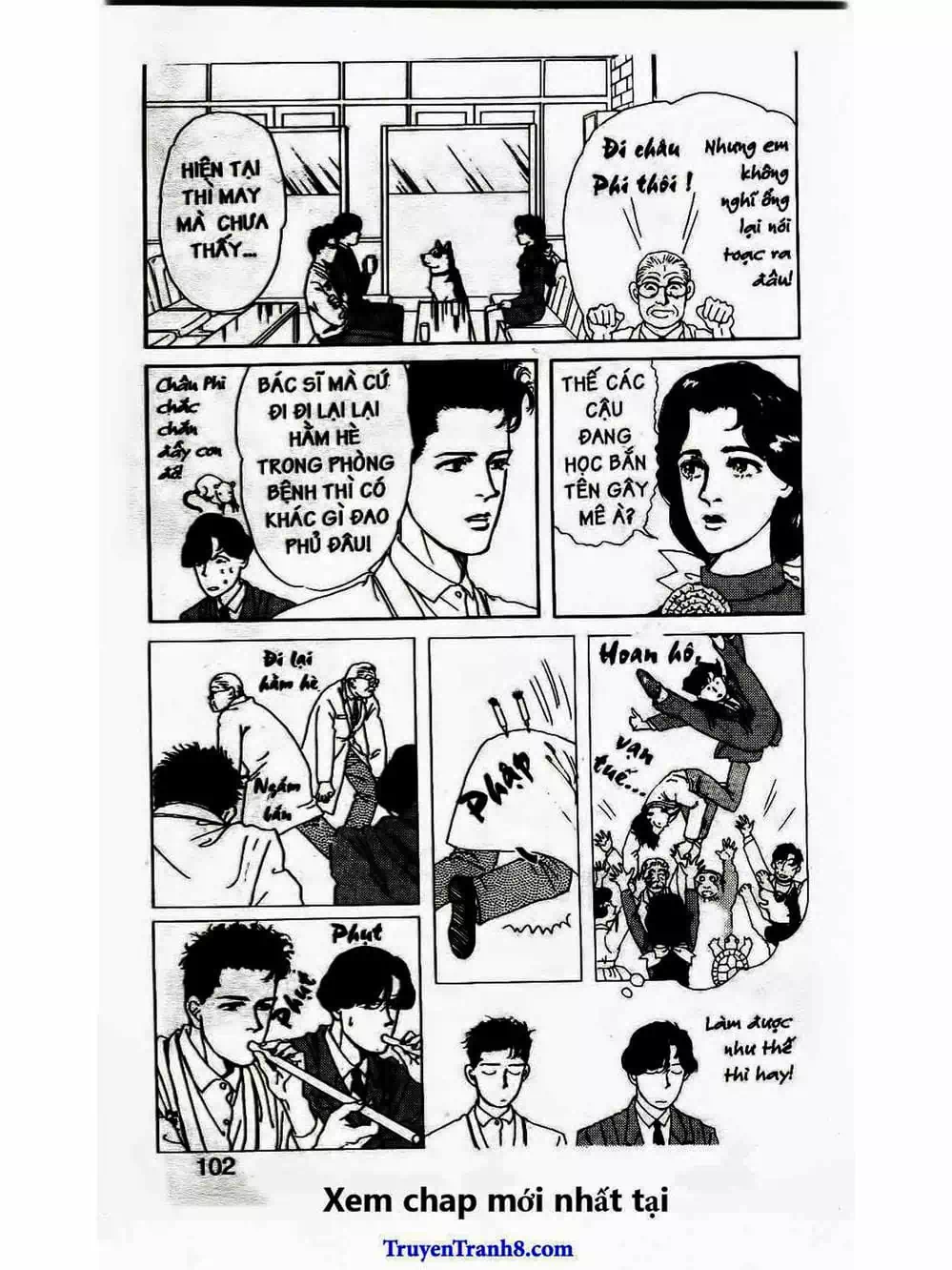 Truyện Tranh Bác Sĩ Thú Y - Doubutsu No Oisha-San trang 4