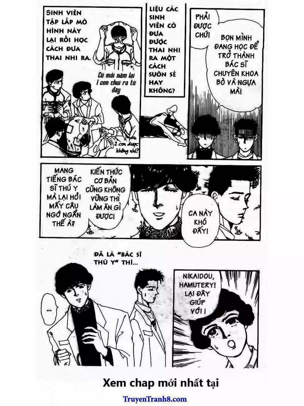 Truyện Tranh Bác Sĩ Thú Y - Doubutsu No Oisha-San trang 4