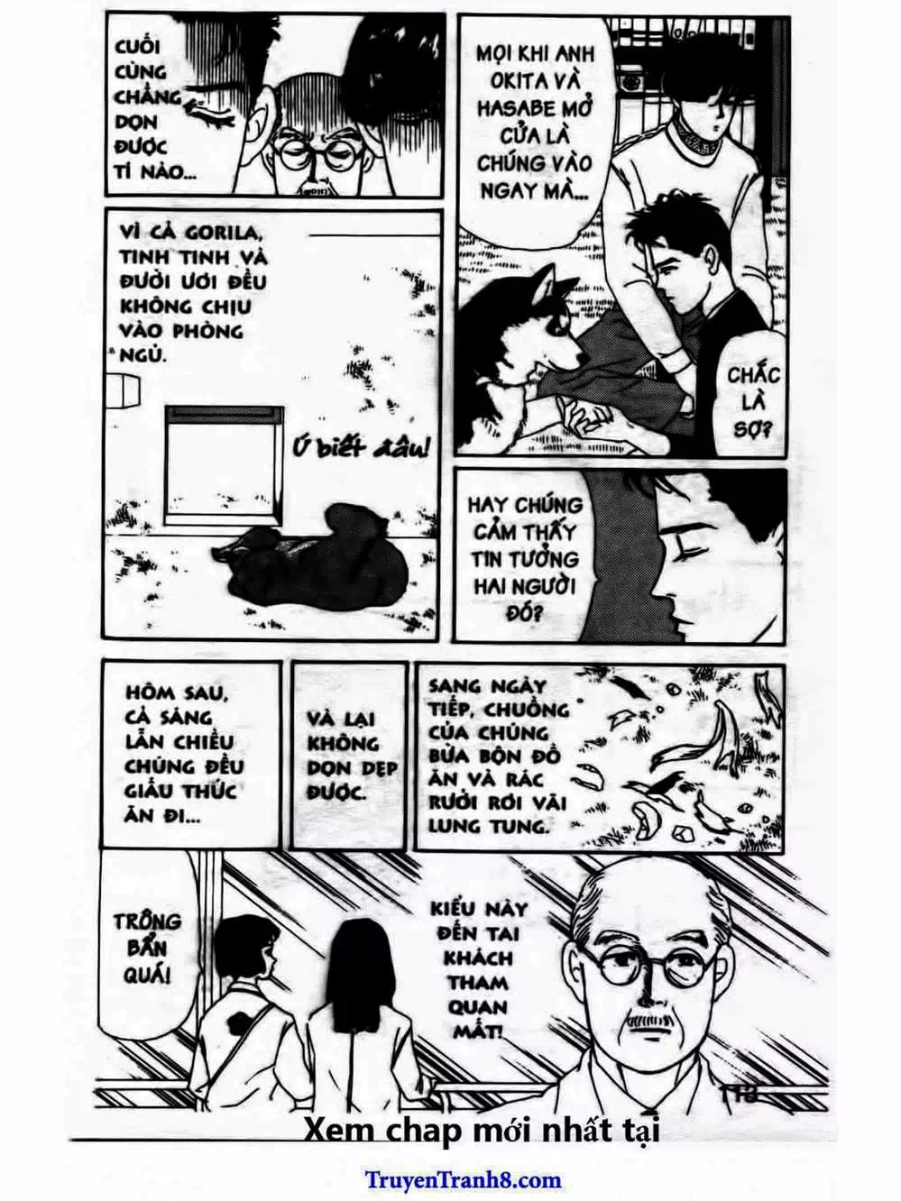 Truyện Tranh Bác Sĩ Thú Y - Doubutsu No Oisha-San trang 4