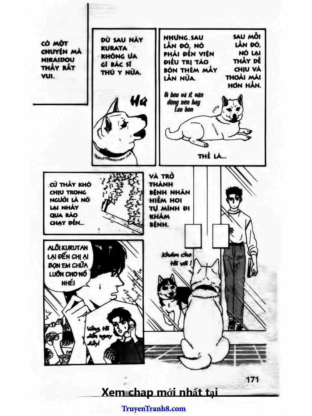 Truyện Tranh Bác Sĩ Thú Y - Doubutsu No Oisha-San trang 4