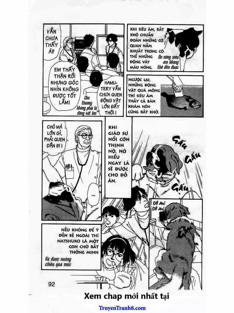 Truyện Tranh Bác Sĩ Thú Y - Doubutsu No Oisha-San trang 4