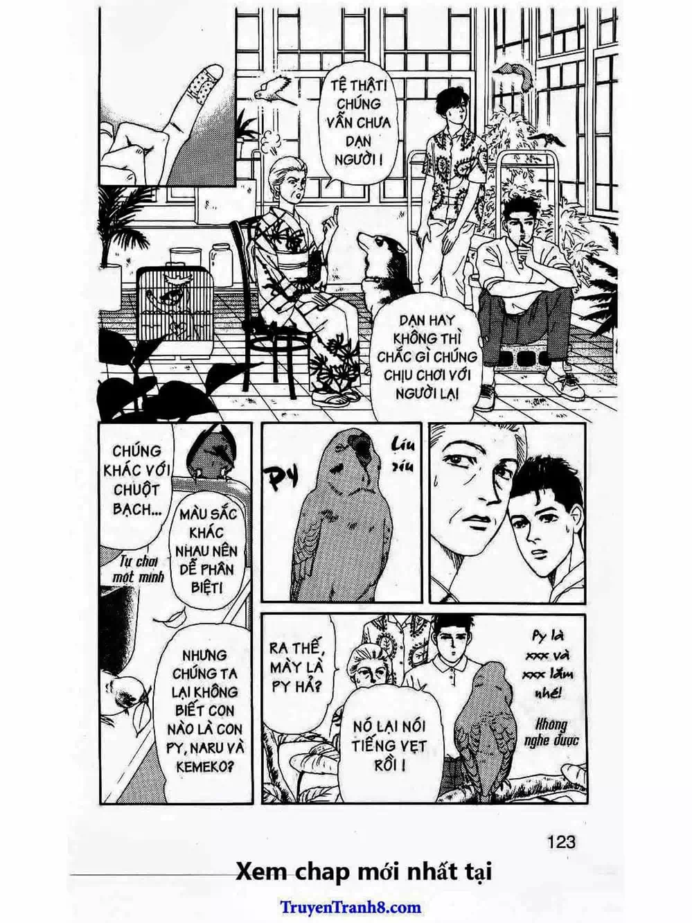 Truyện Tranh Bác Sĩ Thú Y - Doubutsu No Oisha-San trang 4