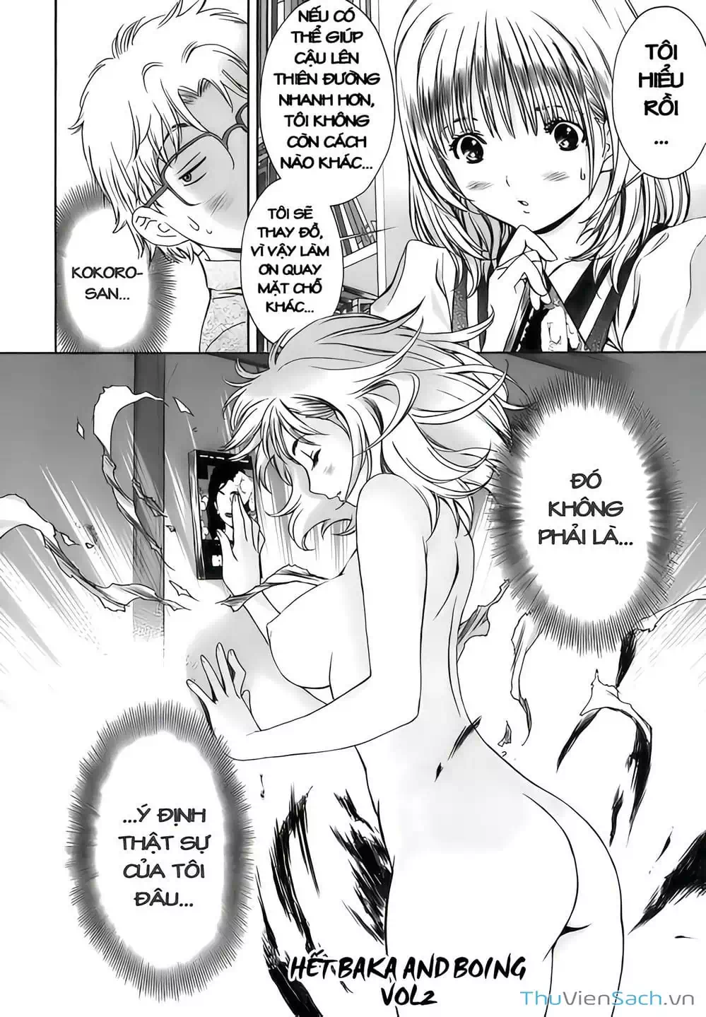 Truyện Tranh Ngốc Xịt Và Ngực Bự - Baka And Boing trang 5