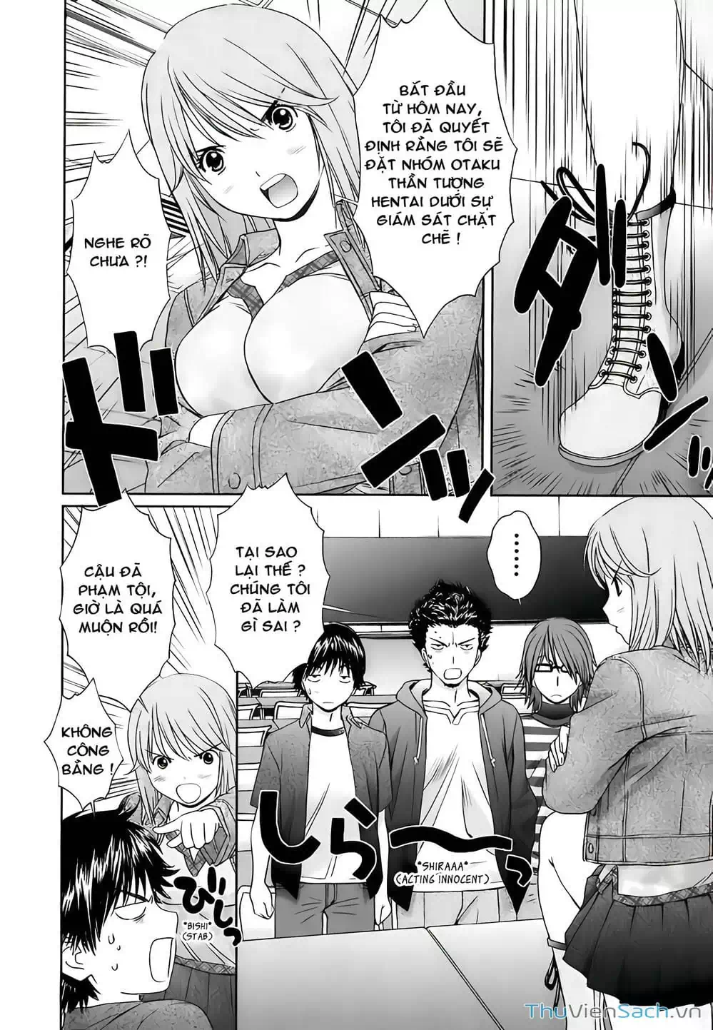 Truyện Tranh Ngốc Xịt Và Ngực Bự - Baka And Boing trang 5