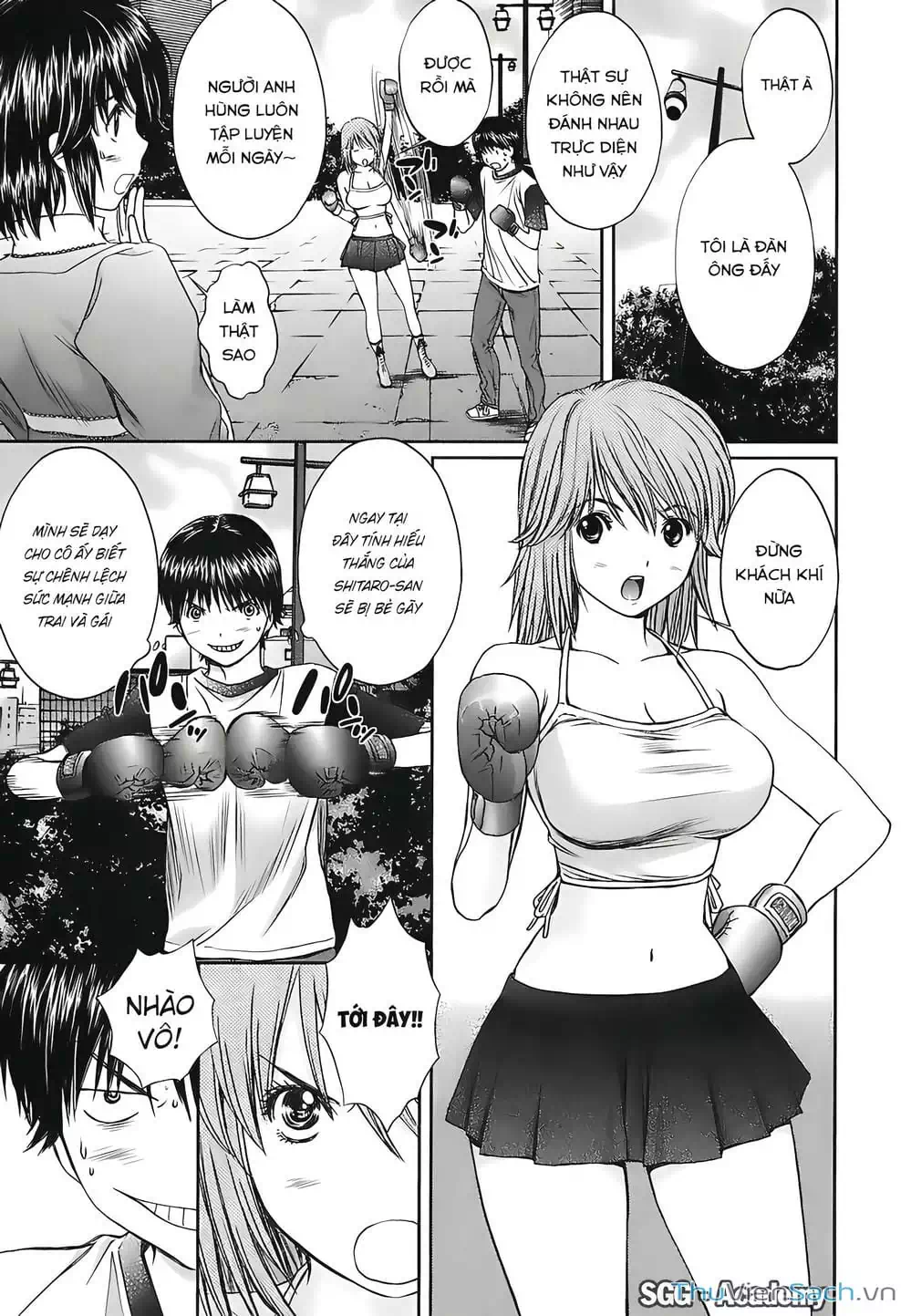 Truyện Tranh Ngốc Xịt Và Ngực Bự - Baka And Boing trang 5