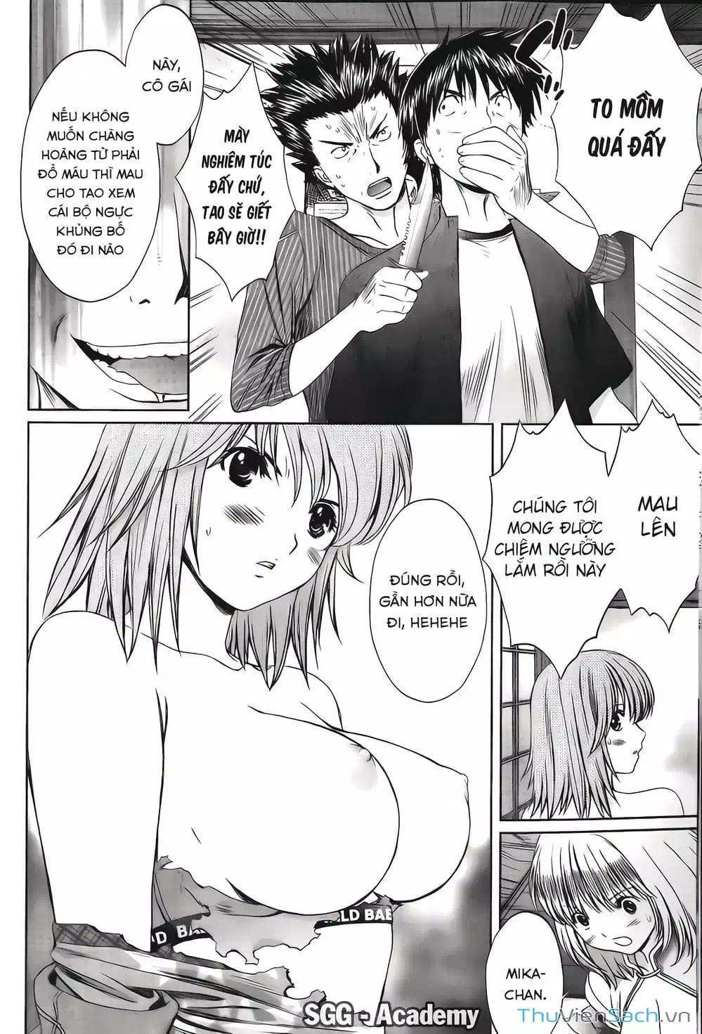 Truyện Tranh Ngốc Xịt Và Ngực Bự - Baka And Boing trang 5