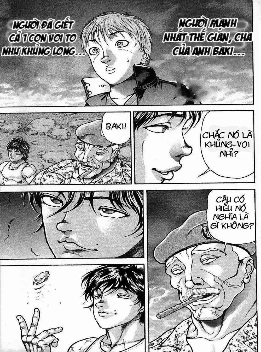 Truyện Tranh Baki - Con Trai Của Quỷ trang 5