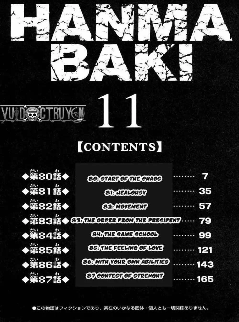 Truyện Tranh Baki - Con Trai Của Quỷ trang 5