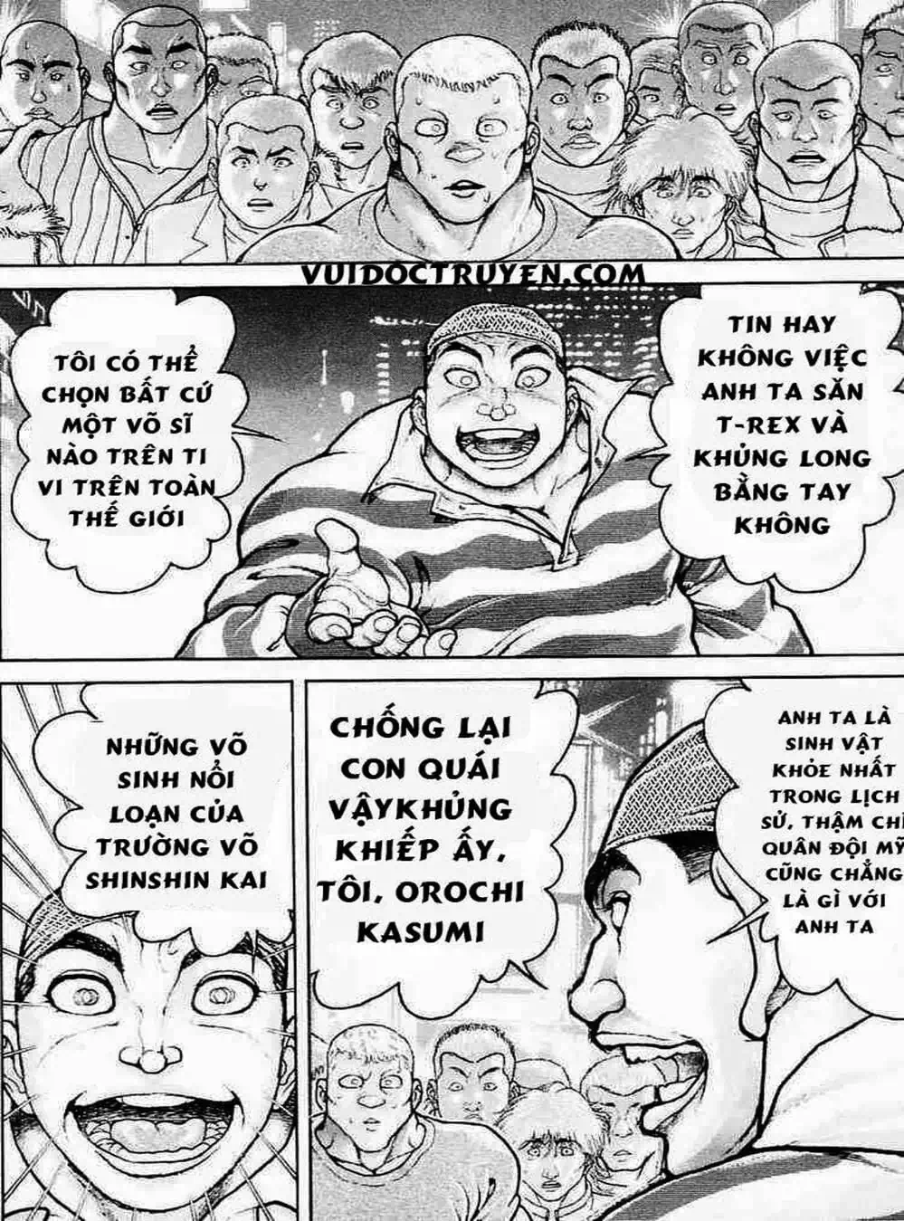 Truyện Tranh Baki - Con Trai Của Quỷ trang 5