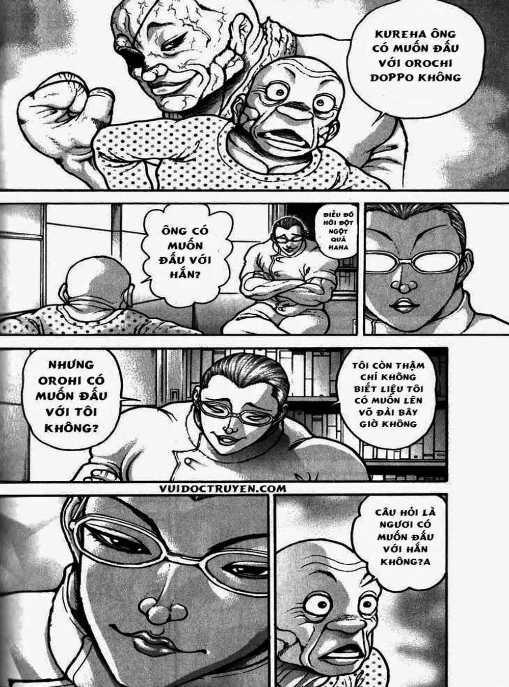 Truyện Tranh Baki - Con Trai Của Quỷ trang 5