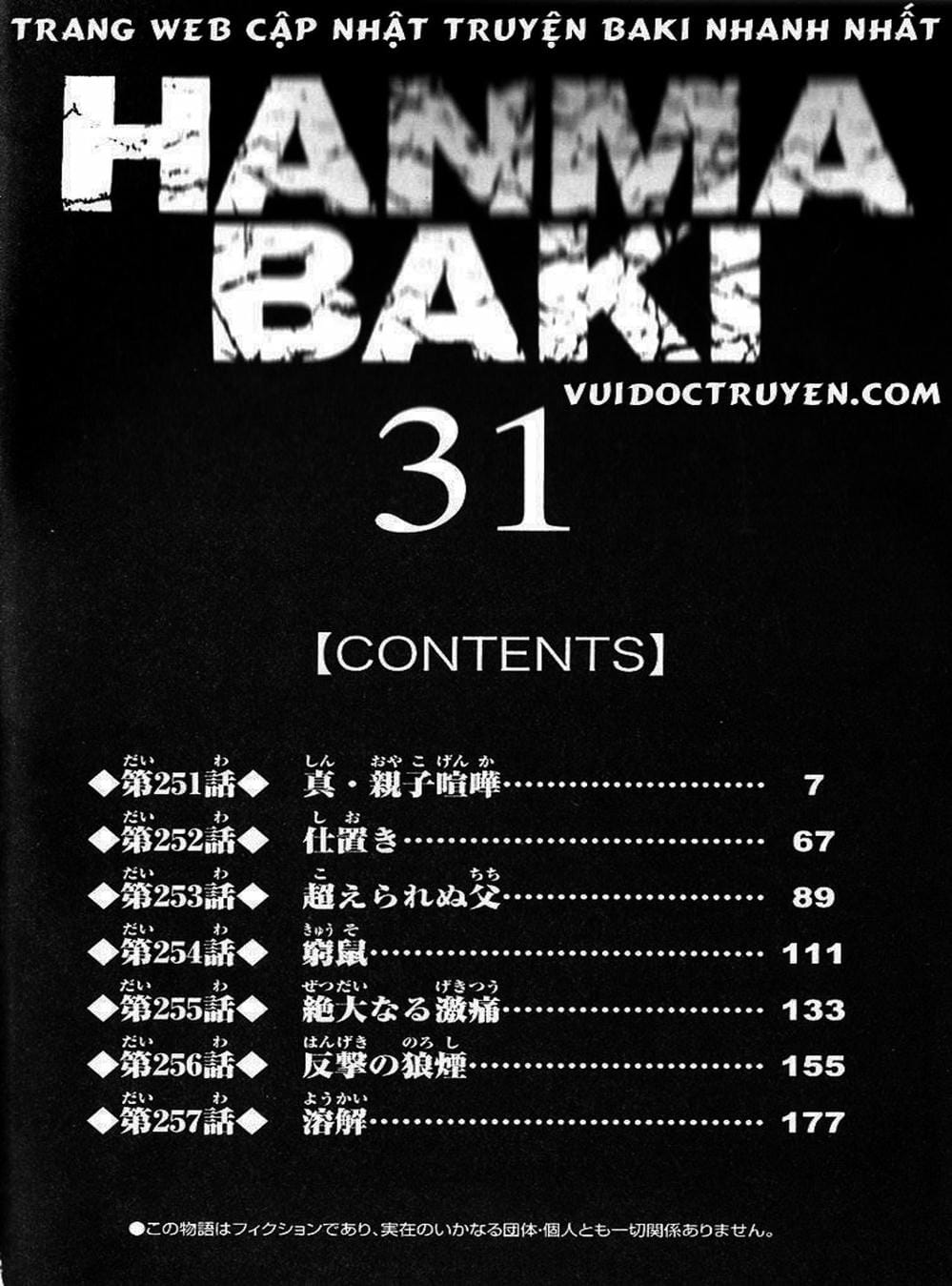 Truyện Tranh Baki - Con Trai Của Quỷ trang 5