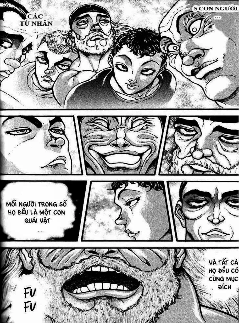 Truyện Tranh Baki - Con Trai Của Quỷ trang 5