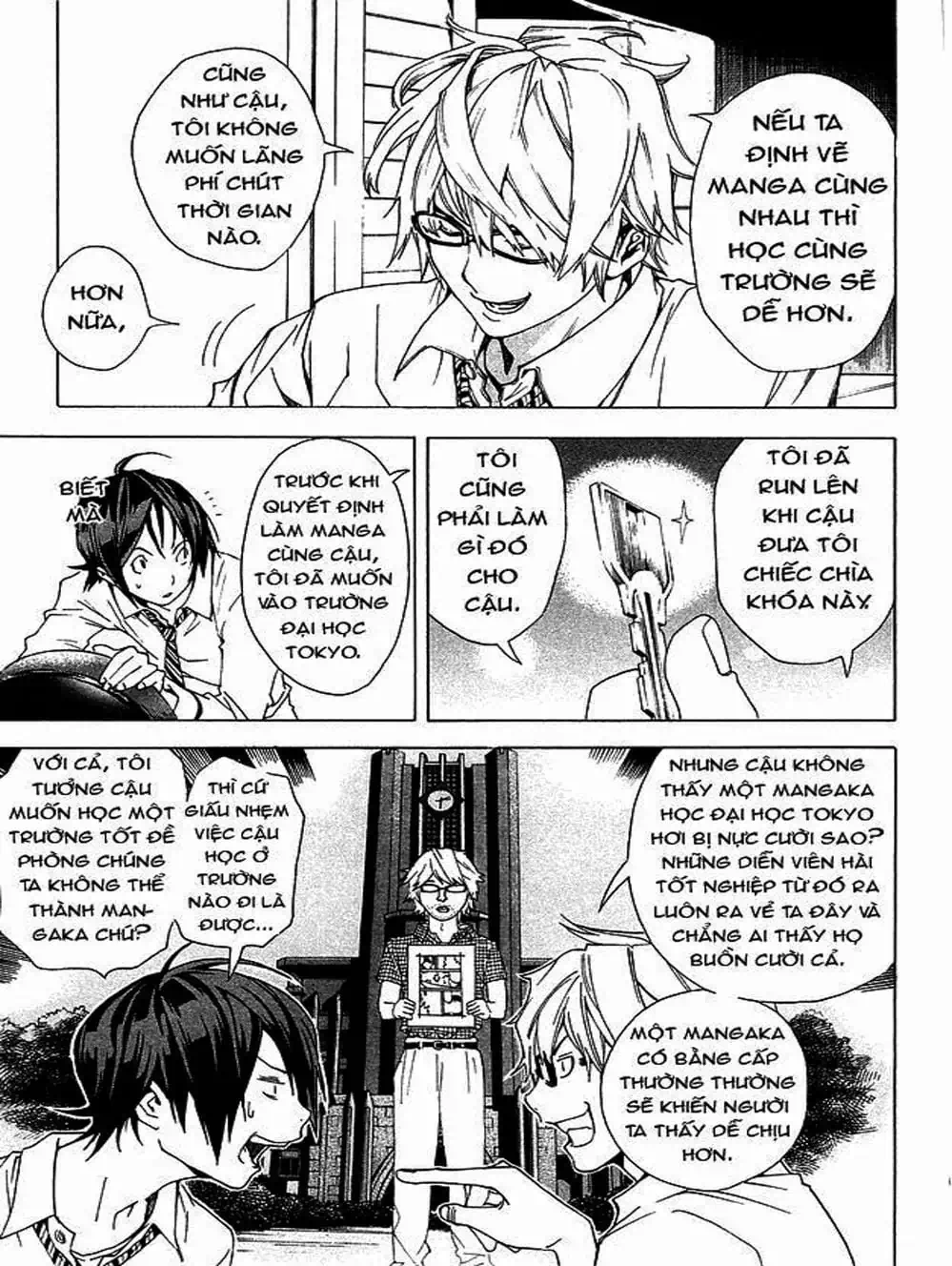 Truyện Tranh Họa Sĩ Truyện Tranh - Bakuman trang 7