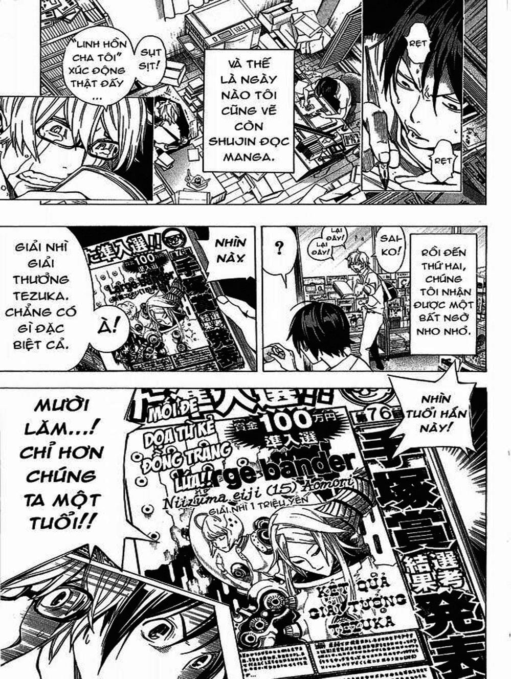 Truyện Tranh Họa Sĩ Truyện Tranh - Bakuman trang 7