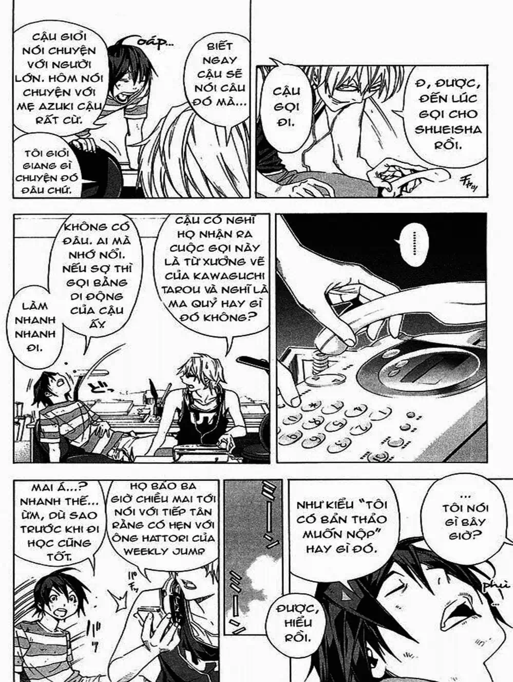 Truyện Tranh Họa Sĩ Truyện Tranh - Bakuman trang 7