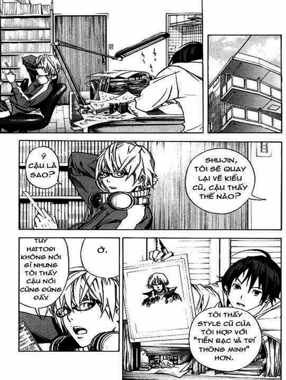 Truyện Tranh Họa Sĩ Truyện Tranh - Bakuman trang 7