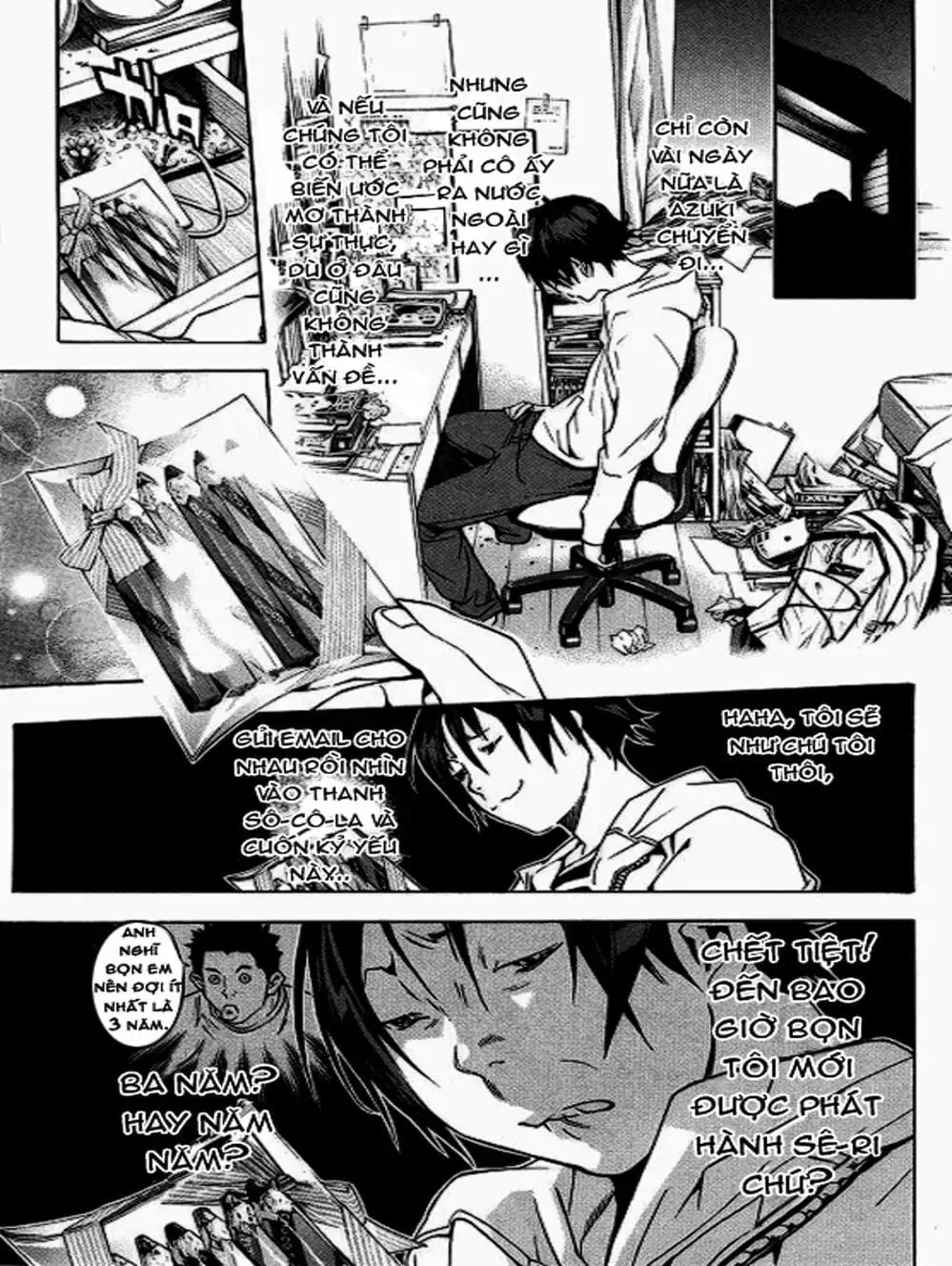 Truyện Tranh Họa Sĩ Truyện Tranh - Bakuman trang 7