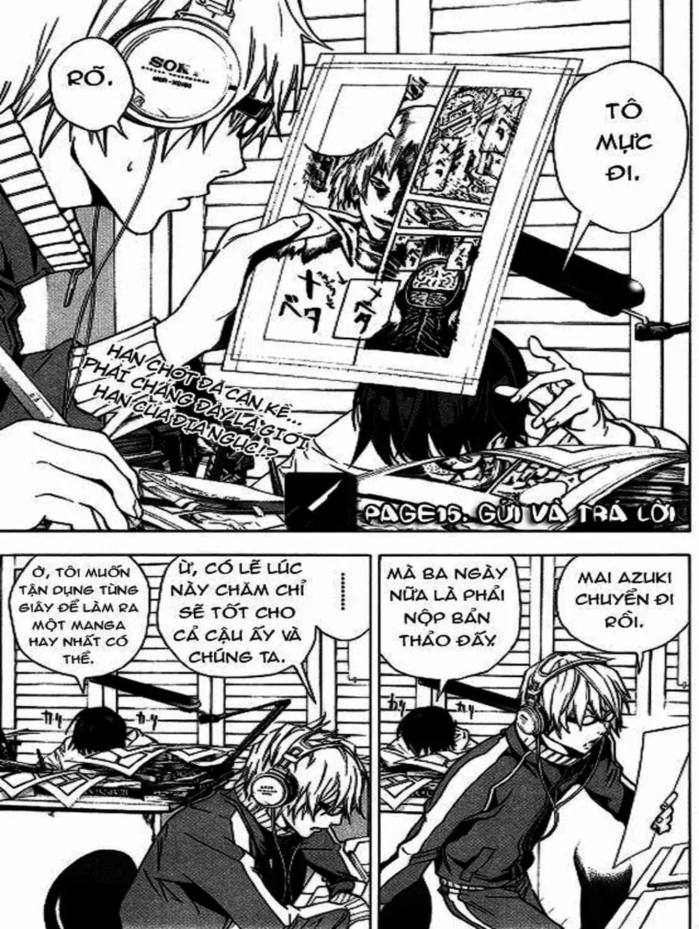 Truyện Tranh Họa Sĩ Truyện Tranh - Bakuman trang 7