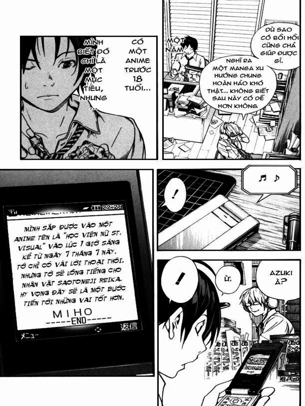 Truyện Tranh Họa Sĩ Truyện Tranh - Bakuman trang 7