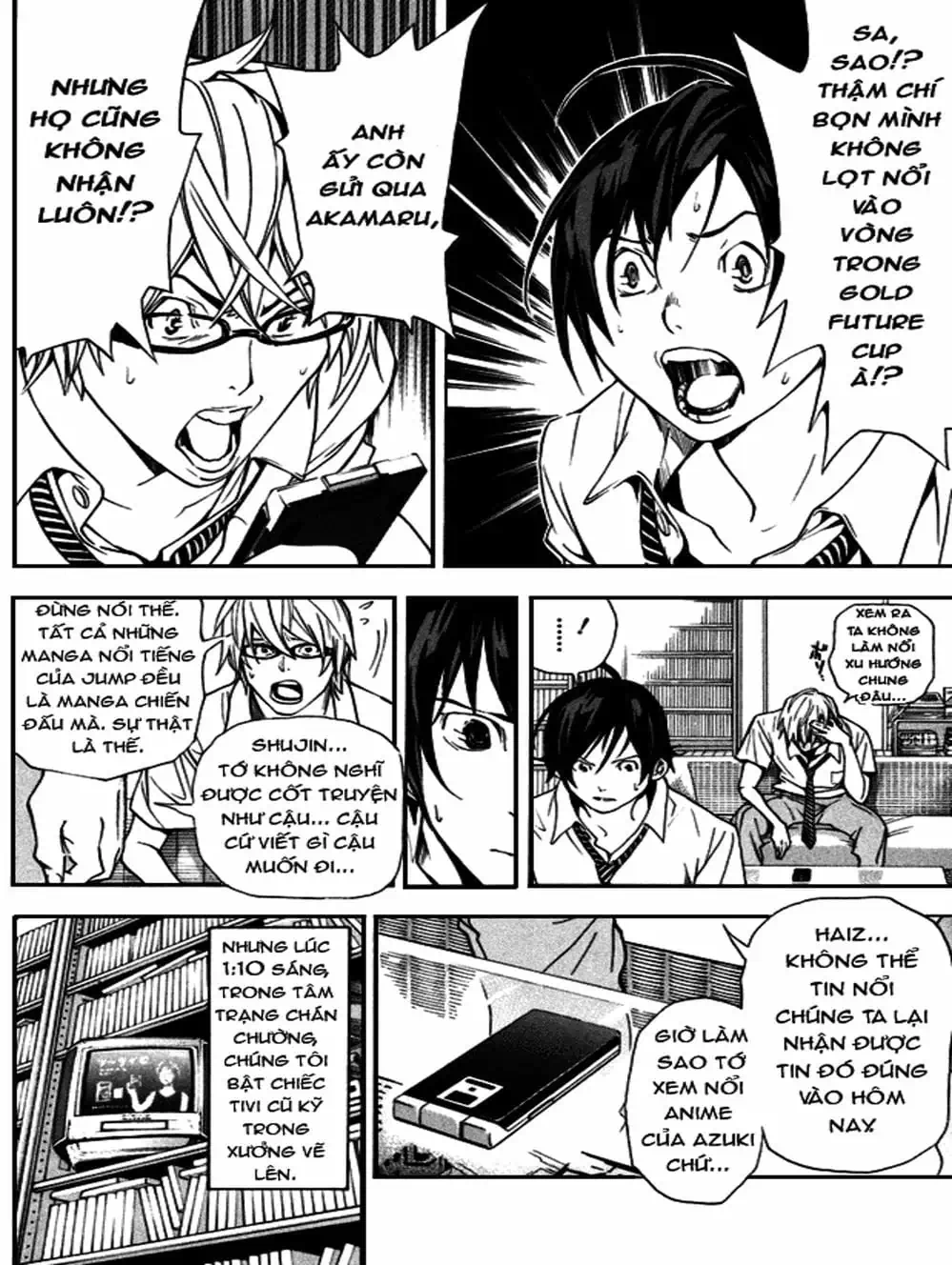 Truyện Tranh Họa Sĩ Truyện Tranh - Bakuman trang 7