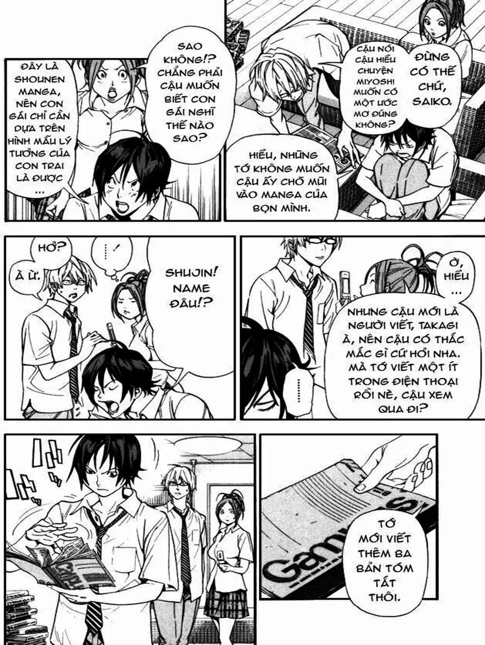 Truyện Tranh Họa Sĩ Truyện Tranh - Bakuman trang 7