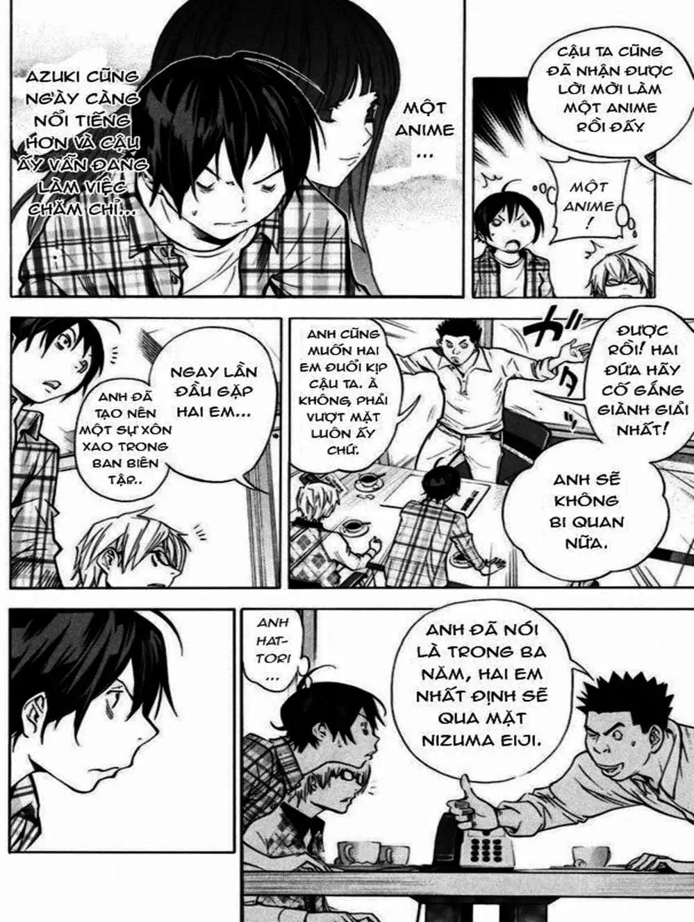 Truyện Tranh Họa Sĩ Truyện Tranh - Bakuman trang 7