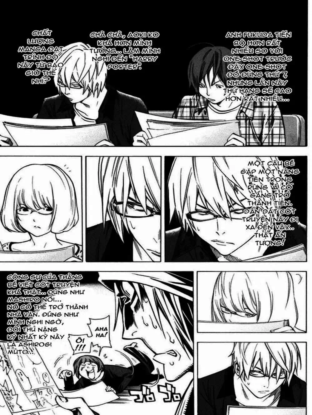 Truyện Tranh Họa Sĩ Truyện Tranh - Bakuman trang 7