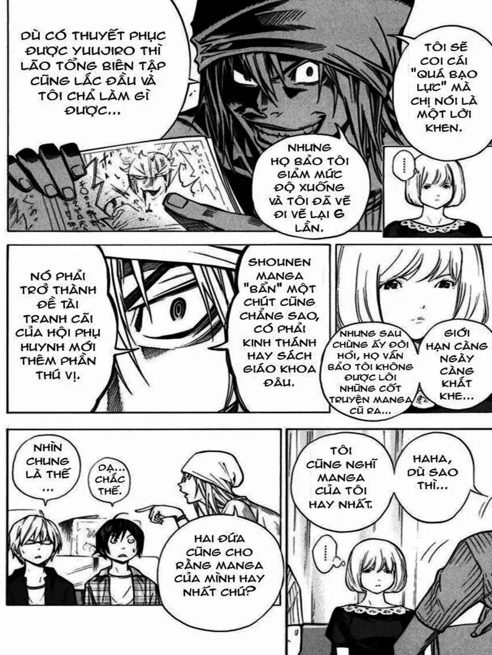 Truyện Tranh Họa Sĩ Truyện Tranh - Bakuman trang 7