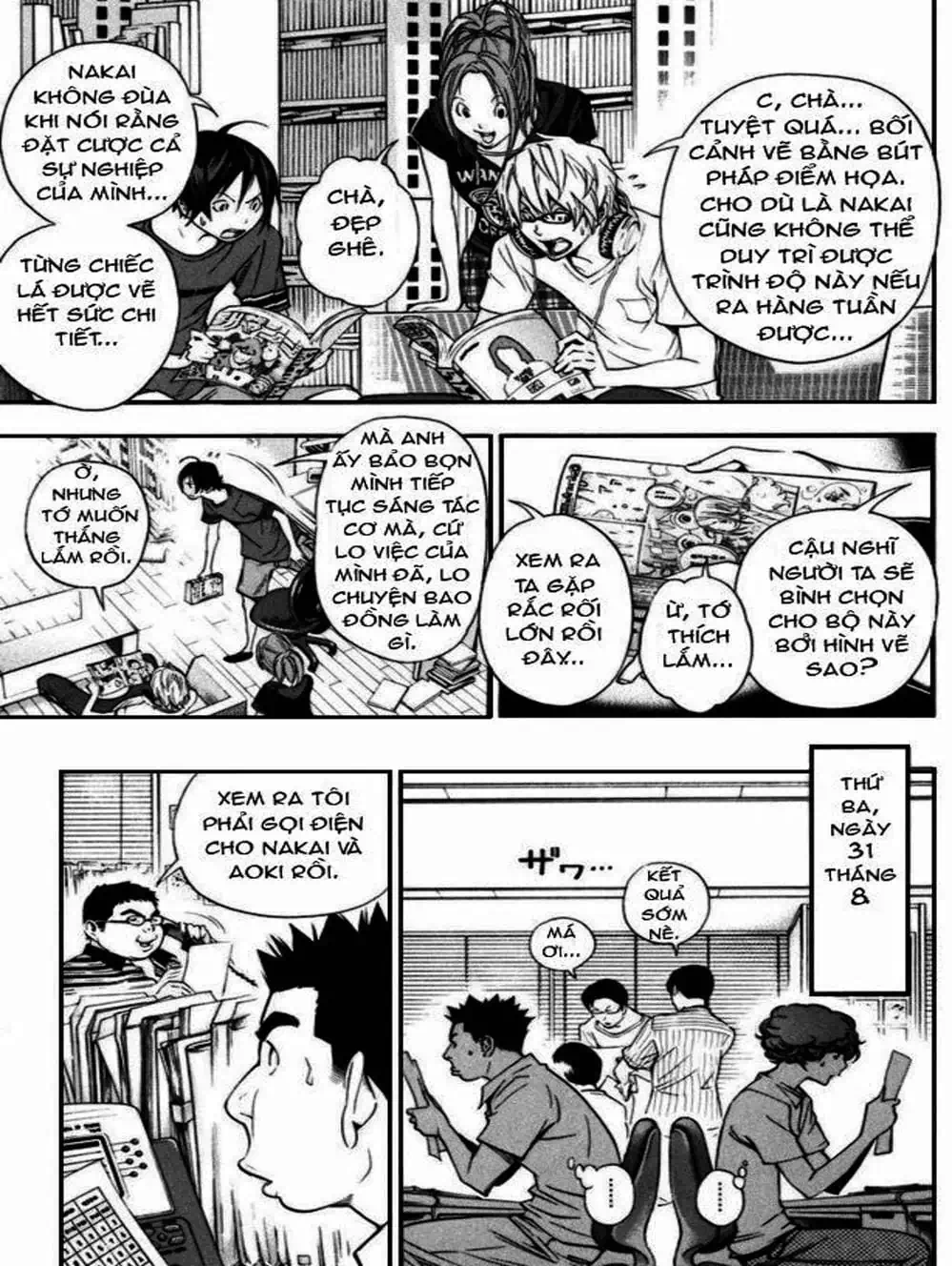 Truyện Tranh Họa Sĩ Truyện Tranh - Bakuman trang 7