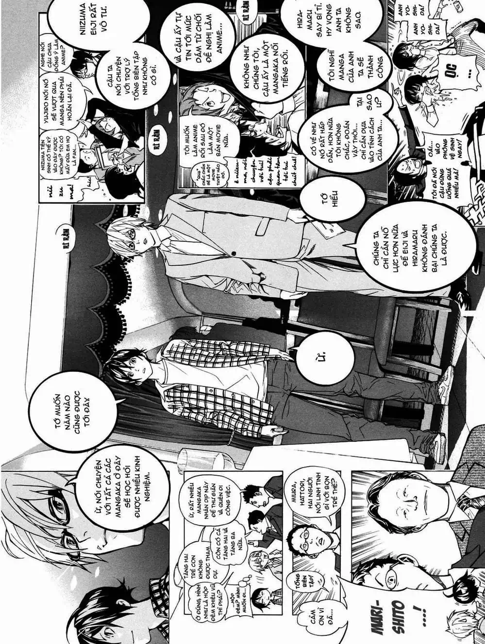 Truyện Tranh Họa Sĩ Truyện Tranh - Bakuman trang 7