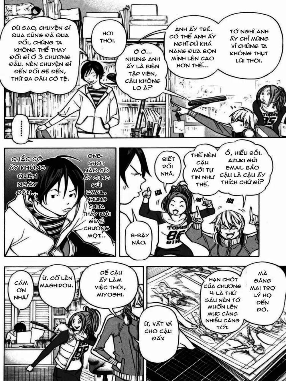 Truyện Tranh Họa Sĩ Truyện Tranh - Bakuman trang 7