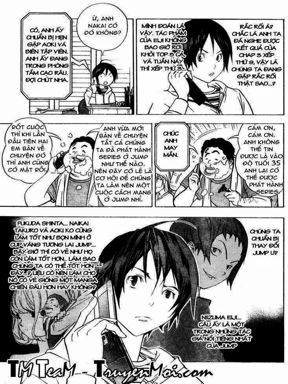 Truyện Tranh Họa Sĩ Truyện Tranh - Bakuman trang 7