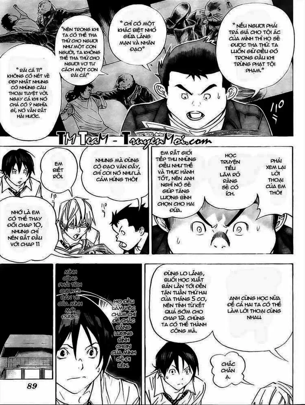 Truyện Tranh Họa Sĩ Truyện Tranh - Bakuman trang 7