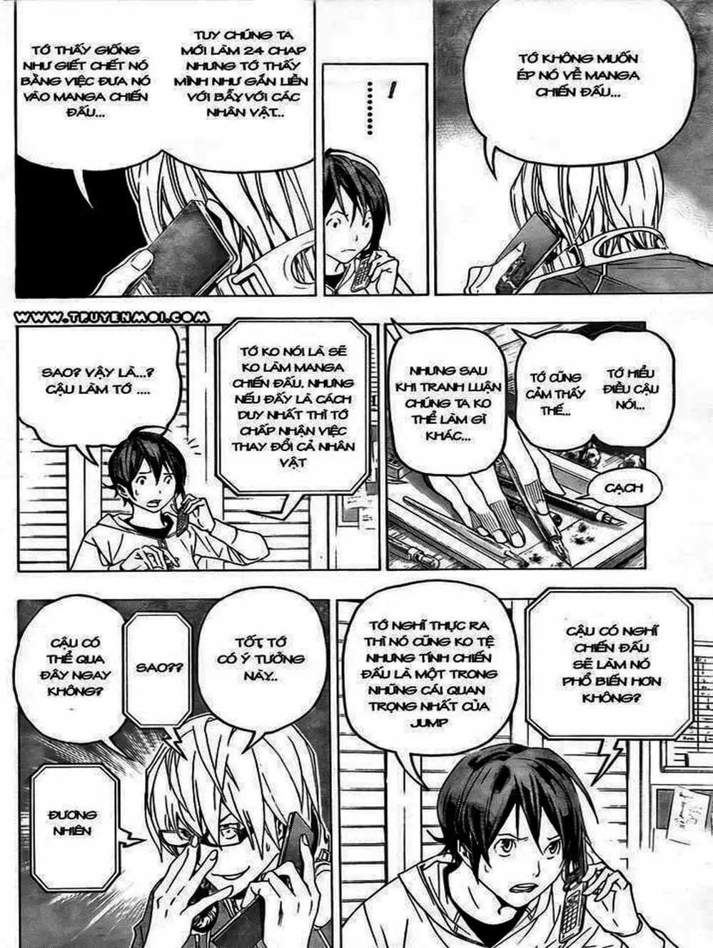 Truyện Tranh Họa Sĩ Truyện Tranh - Bakuman trang 7