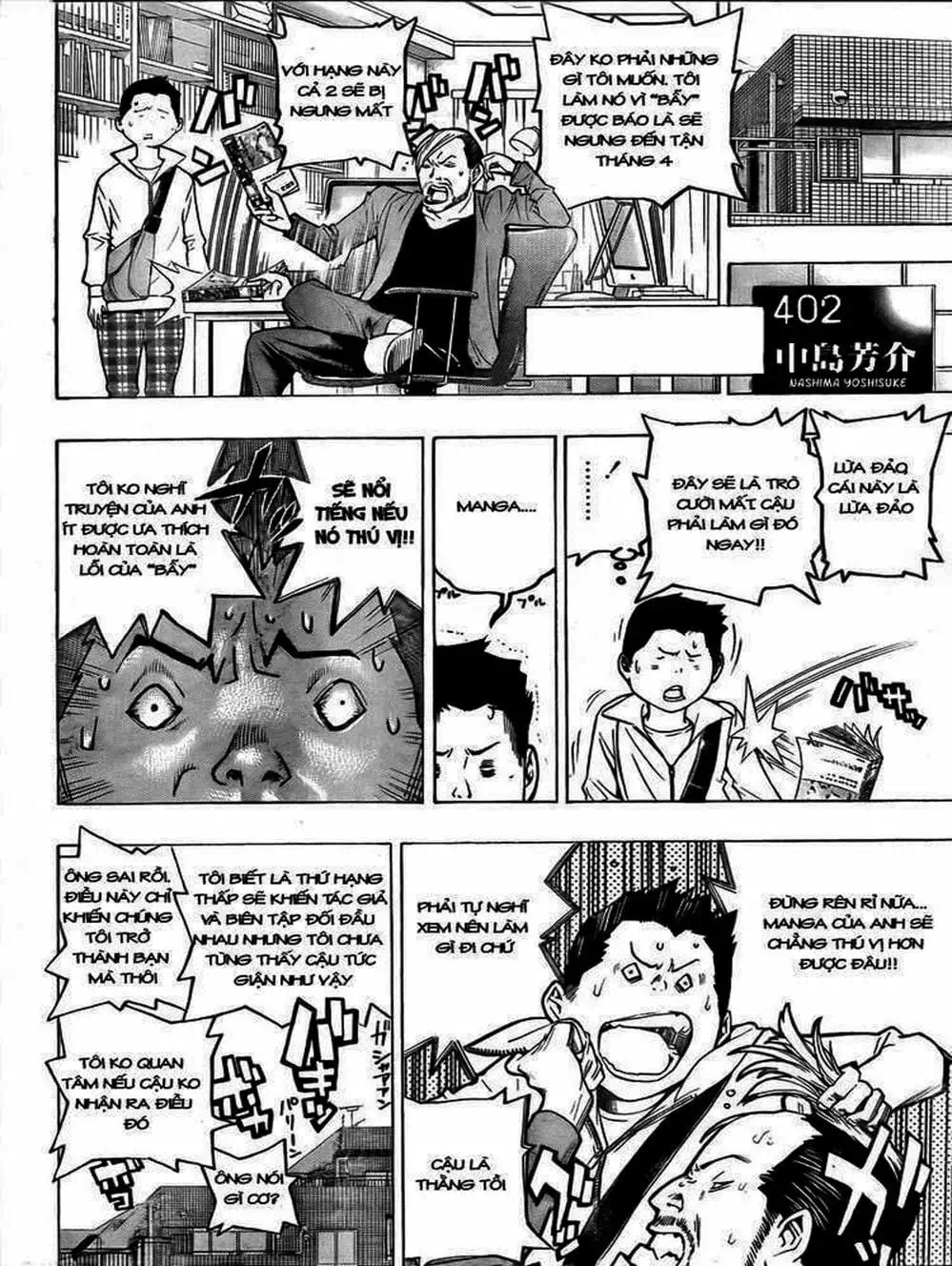 Truyện Tranh Họa Sĩ Truyện Tranh - Bakuman trang 7