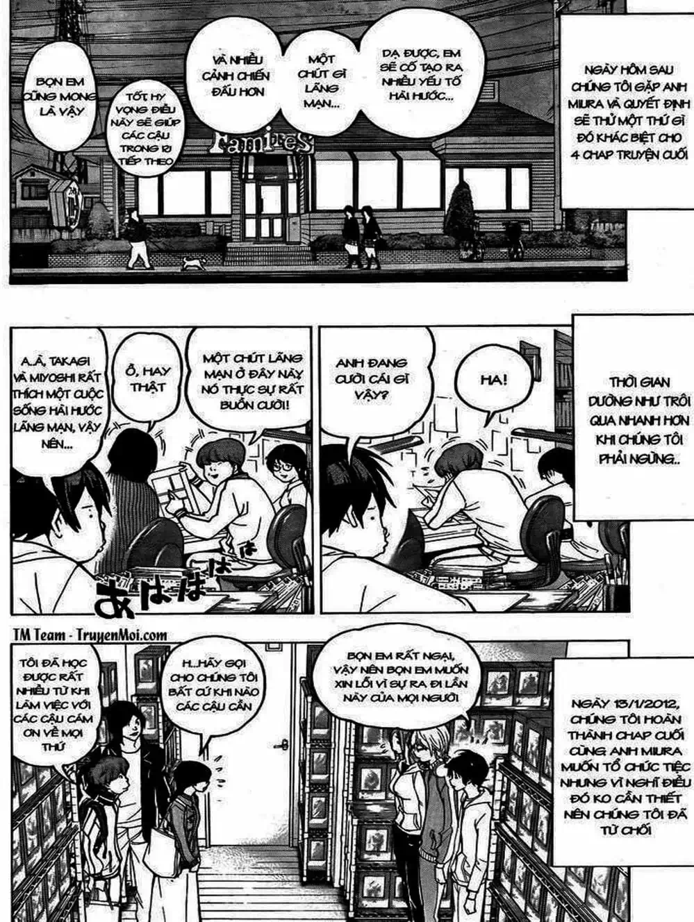 Truyện Tranh Họa Sĩ Truyện Tranh - Bakuman trang 7