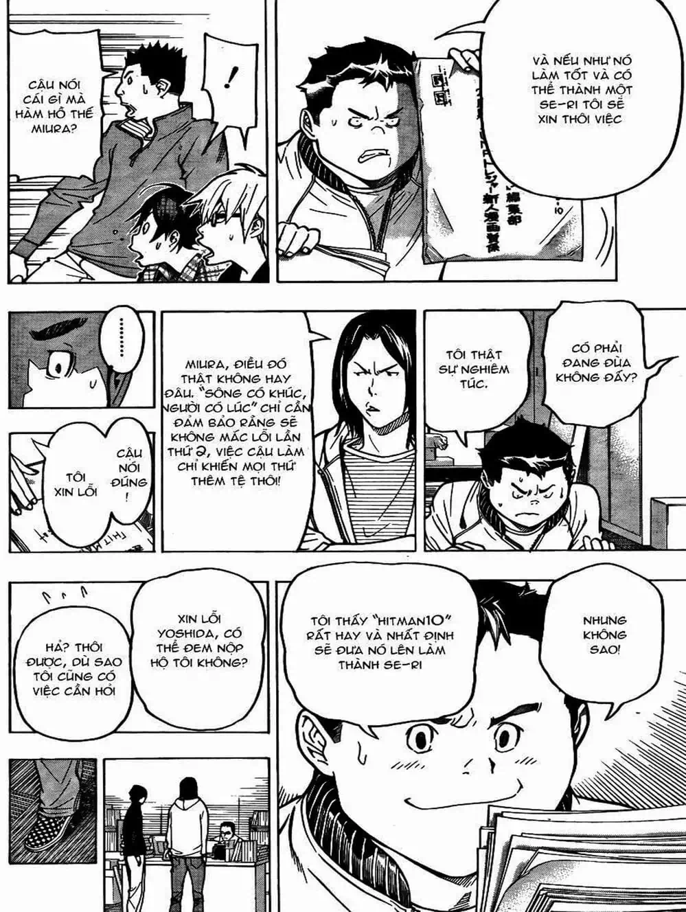 Truyện Tranh Họa Sĩ Truyện Tranh - Bakuman trang 7