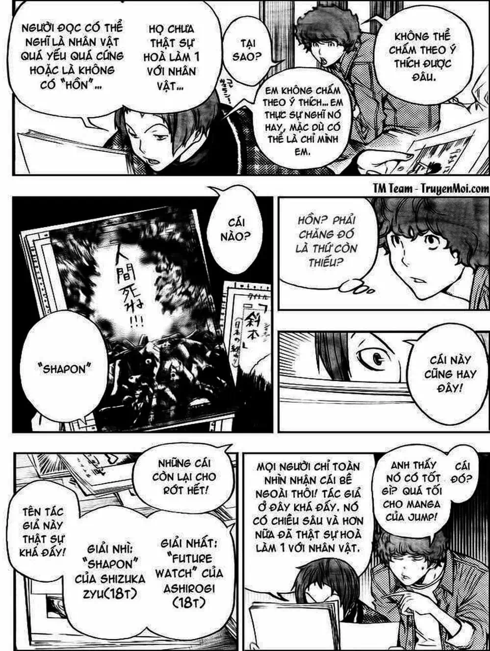 Truyện Tranh Họa Sĩ Truyện Tranh - Bakuman trang 7