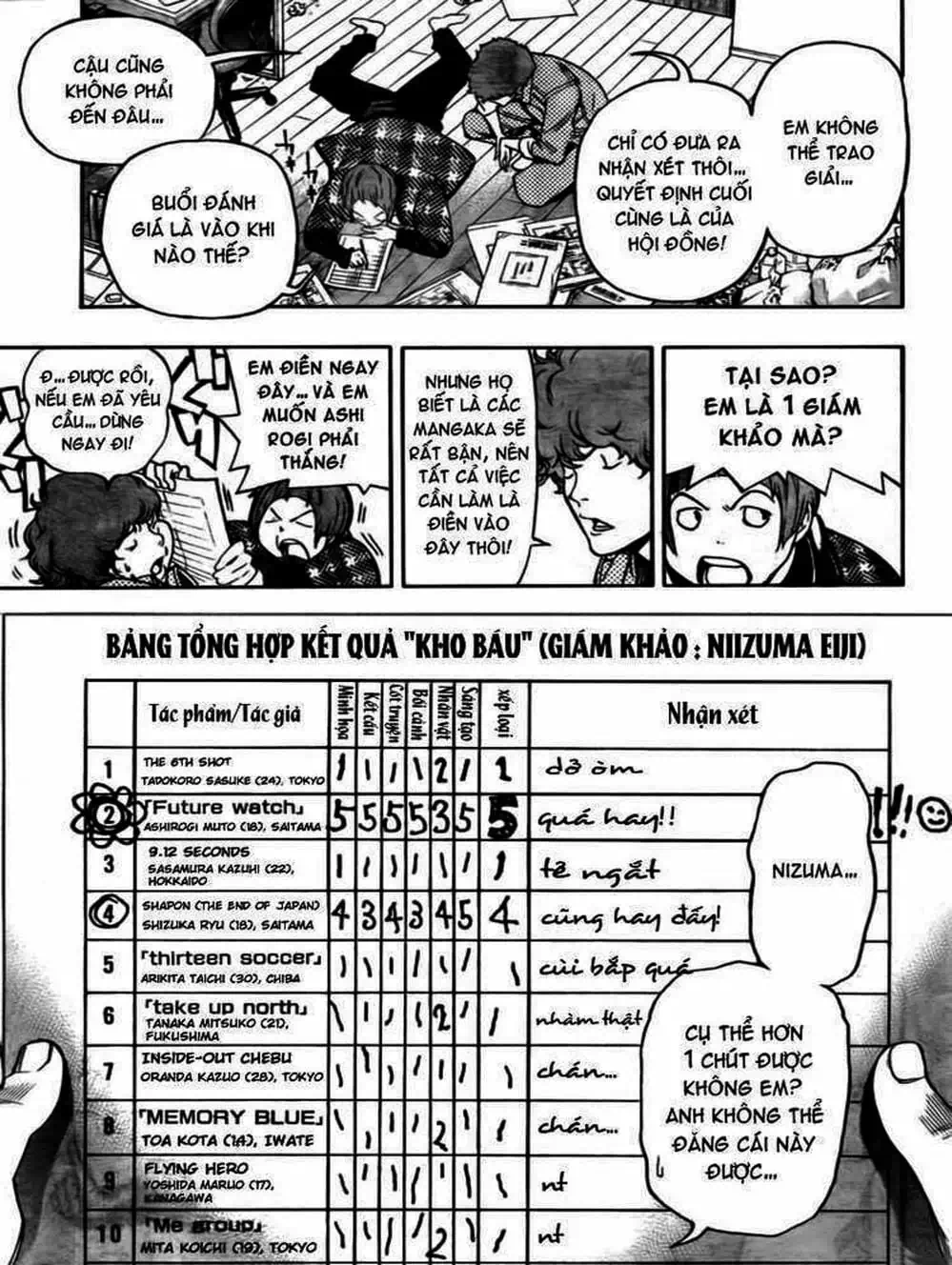 Truyện Tranh Họa Sĩ Truyện Tranh - Bakuman trang 7